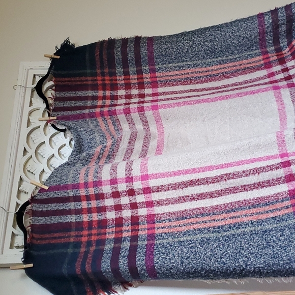 Huge Shawl Scarf Winter Super Soft Mini Blanket - Picture 4 of 6